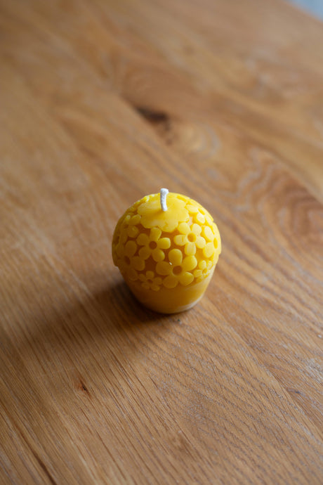 Blossom Beeswax Candle