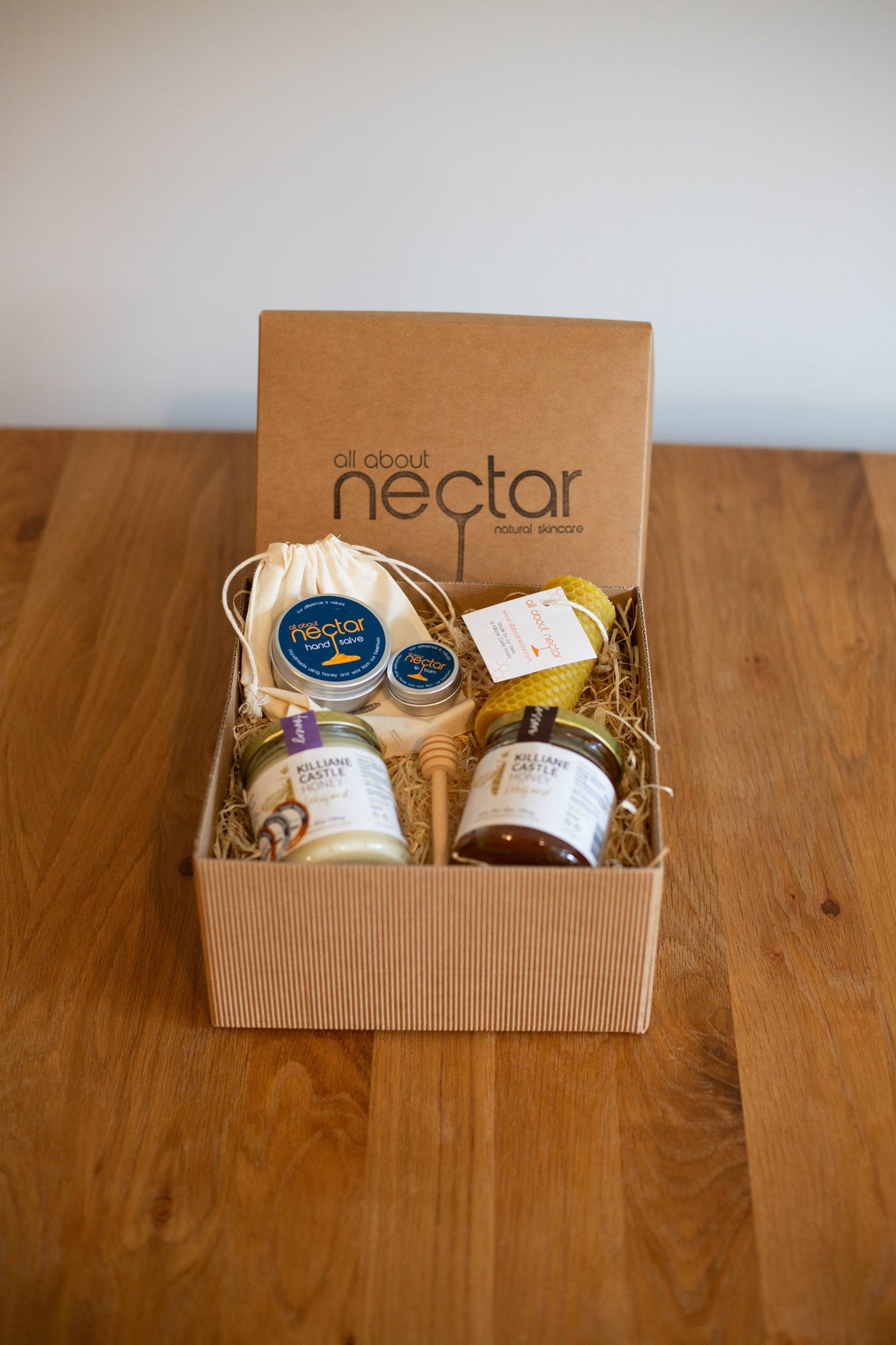 Honey, Skincare & Candle Hamper