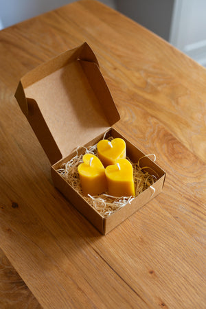 Love Heart Candle Hamper
