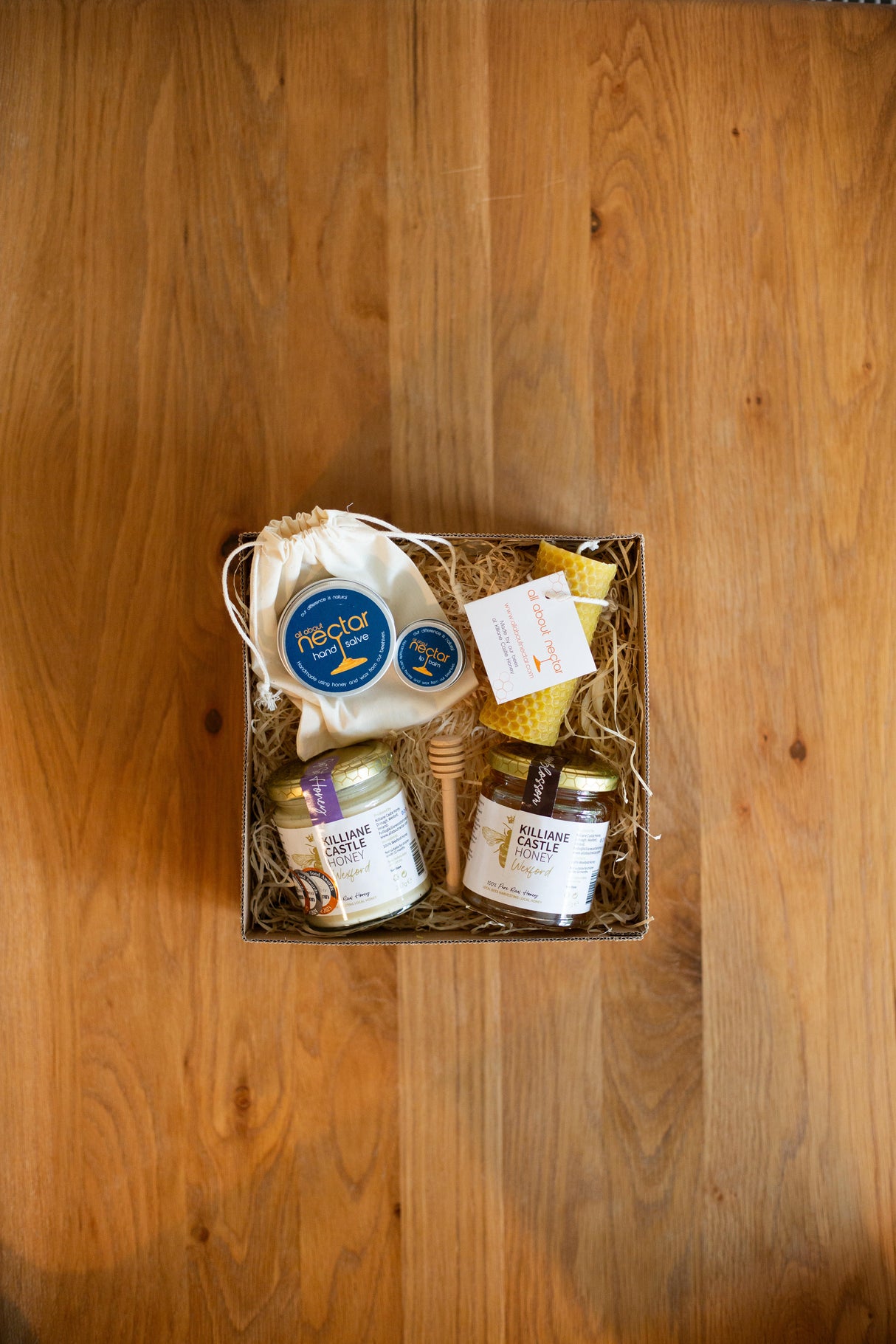 Honey, Skincare & Candle Hamper