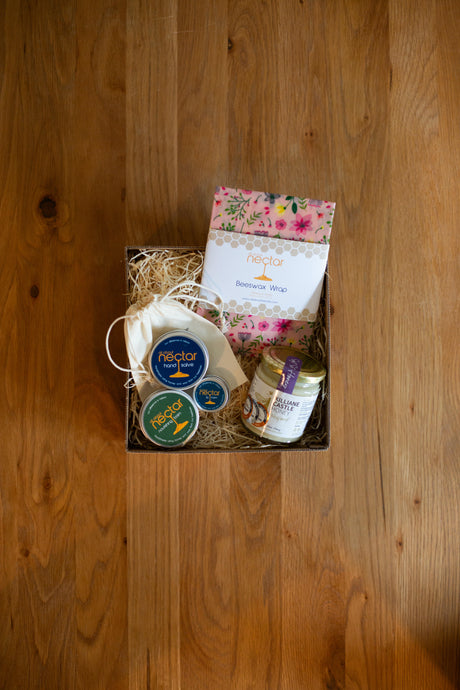 Honey, Wax Wrap & Skincare Hamper
